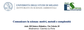 Comunicare la scienza: motivi, metodi e complessità