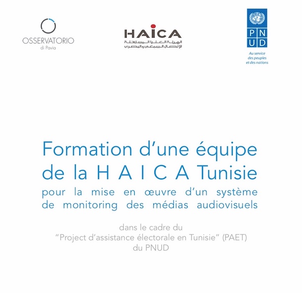 Atelier de formation à l’intention d’une équipe de la HAICA Tunisie