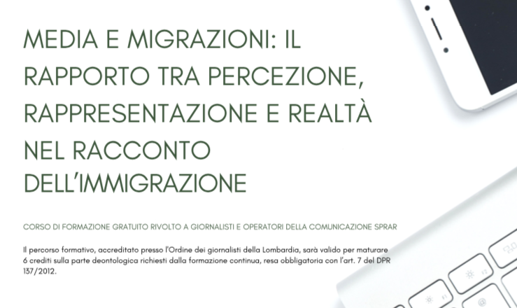 Corso di formazione gratuito rivolto a giornalisti e operatori della comunicazione SPRAR