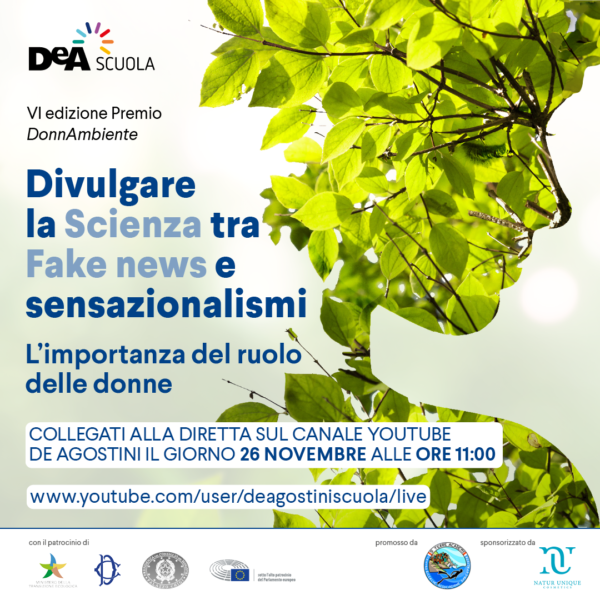 Divulgare la scienza tra fake news e sensazionalismi. L’importanza del ruolo delle donne. Webinar per le scuole