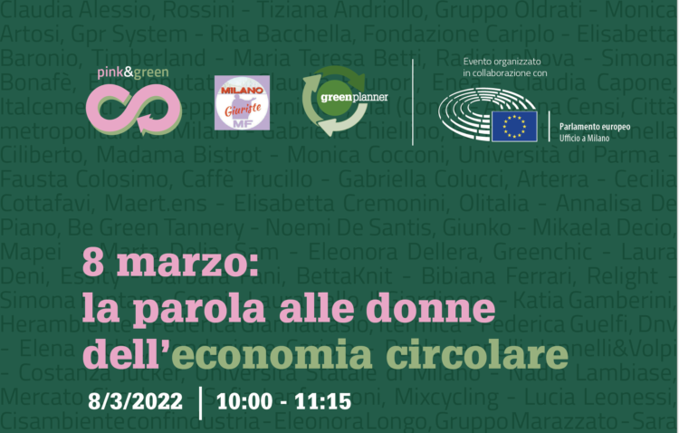 8 March: the voice of women in the circular economy