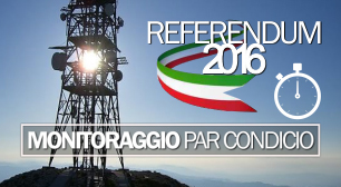 Referendum costituzionale 2016: monitoraggio par condicio